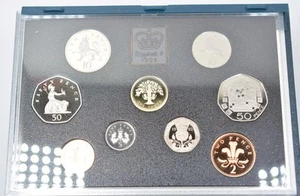 1992 United Kingdom Proof Coin Collection Royal Mint Boxed Set - Picture 1 of 3
