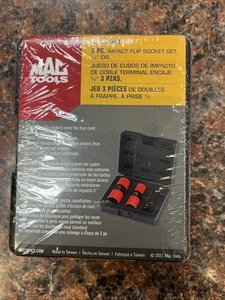 3-PC. Thin Wall Flip Socket Set mac tools b-4 - Picture 1 of 7