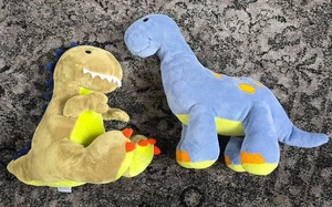 Pair of Harrods London Plush kids dinosaurs Sot Toys Plush - Picture 1 of 5