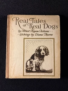Real Tales of Real Dogs by Albert Payson Terhune (1935 Hardcover) - Foto 1 di 9