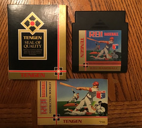 TENGEN RBI Baseball Game for NINTENDO NES *UNTESTED*