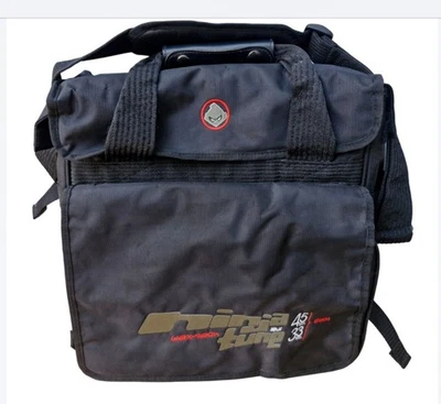 RARE! Vintage NINJA TUNE Wax Sack DJ Record Bag Holds 40 12" Vinyl Records  - Image 1 of 4