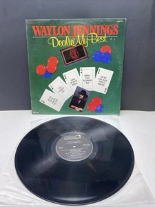 Waylon Jennings, Dealin’ My Best LP, MULTIPLE LP'S SHIP FREE! - Foto 1 di 4