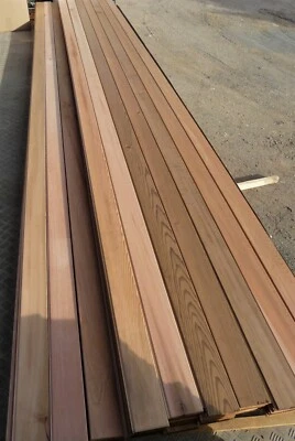 Canadian western red cedar - Fin 12 x 88mm Face Cover, 2.44m lengths TGV - Image 1 of 4