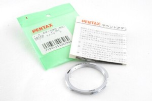 [UNUSED] Asahi Pentax Genuine Mount Adapter M42 Lens to K +manual From JAPAN