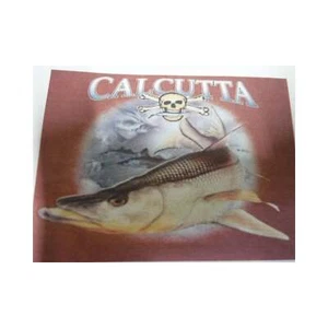 New Authentic Calcutta S/S Shirt Rust/ Back Snook- Large - Picture 1 of 3
