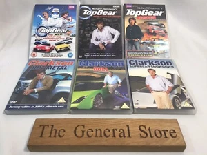 Clarkson and TopGear DVD Bundle- 6 DVDs- See Description For Titles- Preowned - Picture 1 of 6
