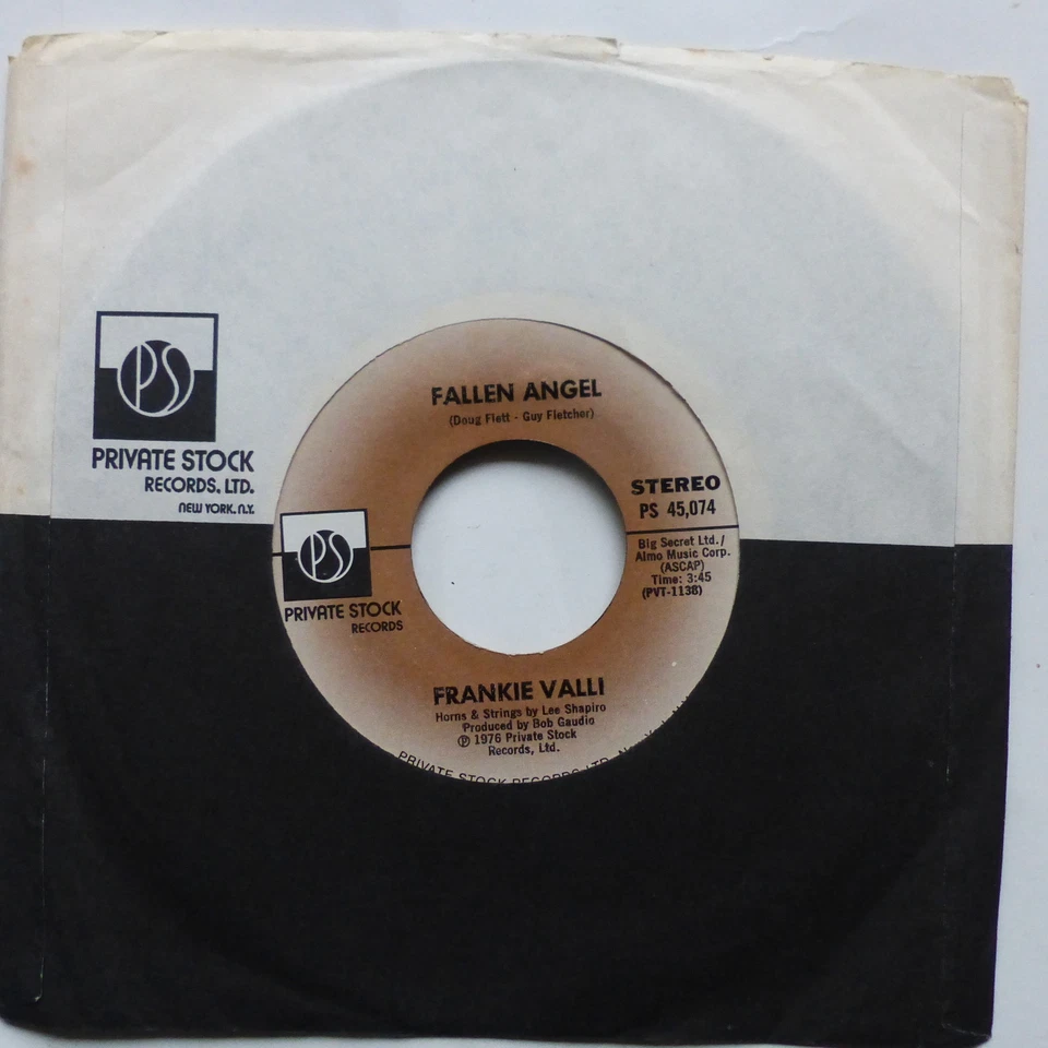 FRANKIE VALLI Fallen angel / Carrie PS 45074 - Photo 1/1
