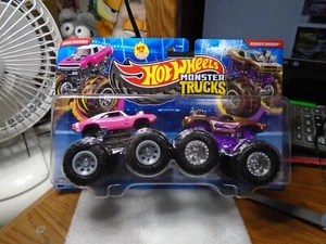 Hot Wheels Monster Trucks 2 Pack Dodge Charger VS. Rodger Dodger - Picture 1 of 3