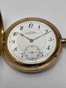 taschenuhr lange und söhne gold 1926