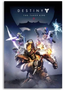 Destiny The Taken King Canvas Poster Game Room/Bedroom Wall Decor-Gaming 16”x24” - Picture 1 of 2