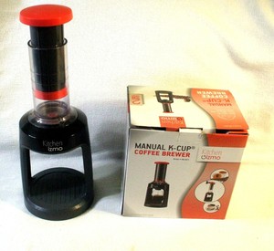 Kitchen Gizmo Manual K-cup Coffee Brewer - Model #KG-KC1 - Opened Box-Coffee Tea