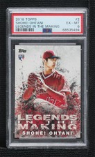 2018 Topps Legends in the Making Series 2 Shohei Ohtani #LITM-2 PSA 6 Rookie RC