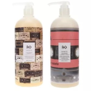 R+CO Cassette Curl Shampoo 33,8 once & Cassette Curl Balsamo 33,8 once Combo - Foto 1 di 1
