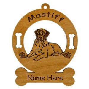 Ornamento cane da posa mastino personalizzato con il nome dei tuoi cani 3546 - Foto 1 di 1