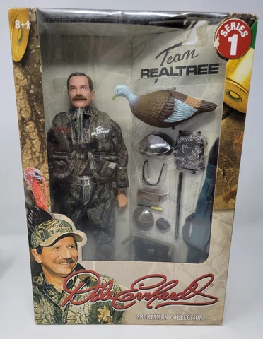 New Dale Earnhart Sportsman Team Realtree Turkey Hunter Figure Series 1 Cover