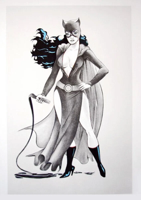 Mel Ramos - Cat Women #2 - 2012, Pop Art Grafik Lithografie, Luxus - Bild 1 von 1