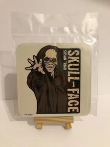 Doctor Who Fifteenth Doctor Season One Coaster Skull-Face (Susan Triad) - Picture 1 of 1
