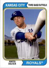 2020 Topps Archives #113 Hunter Dozier Kansas City Royals