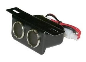 1 STCK. - CES DUAL ZIGARETTENANZÜNDERBUCHSEN - UNTER ARMATURENBRETT HALTERUNG # JC338/31-3017 - Bild 1 von 2