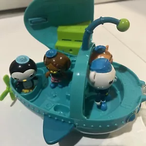 Fisher-Price RARE Octonauts Gup-A SLIME Submarine W/ Captain Barnacles Crew - Picture 1 of 8