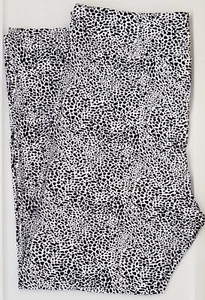 TC LuLaRoe Tall & Curvy Leggings Dark Navy Blue Pebbles on White NWT W87 New - Picture 1 of 6