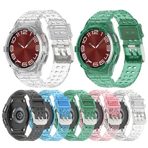 Watch Strap Case Integral Bracelet for Samsung Galaxy Watch 6 Classic R950/960 - Picture 1 of 20