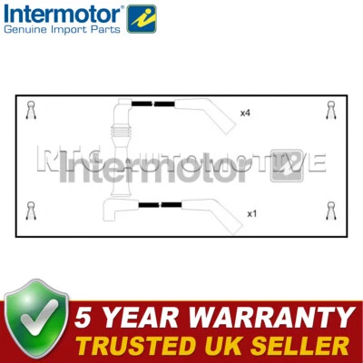Intermotor HT Ignition Leads Fits Citroen BX 1987-1993 1.9 73255 - Image 1 of 2