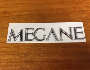 BRAND NEW RENAULT MEGANE II 2 REAR BADGE EMBLEM CHROME LOGO - Picture 1 of 1