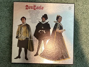 Verdi Don Carlo Caballe Domingo Milnes Giulini 4LP Vinyl Box SDL-3774 Stereo - Picture 1 of 3