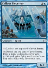 CALLOUS DECEIVER Champions of Kamigawa MTG Magic the Gathering Cards DJMagic