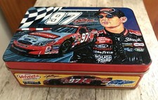 Kurt Busch #97 Sam Bass Collector's Series Tin Kraft Velveeta Cheese