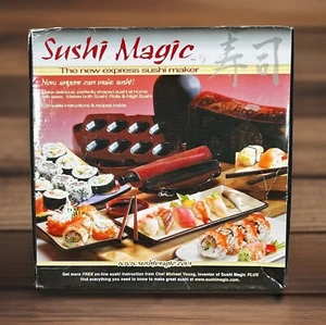 SUSHI MAGIC Express Make Your Own Sushi Kit Learning For Beginners Learn How To - Picture 1 of 6