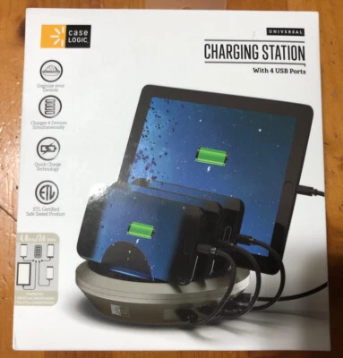 Case Logic Universal Charging Station with 4 USB Ports - Image 1 of 2