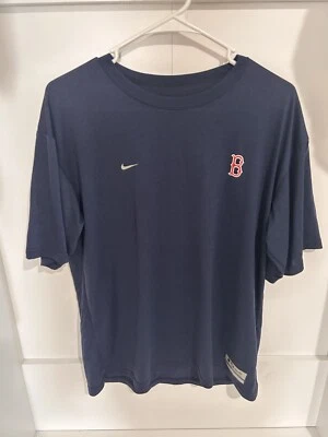 Nike Authentic Boston Red Sox Yoenis Cespedes Team Issued Baseball T-Shirt M - Image 1 of 4