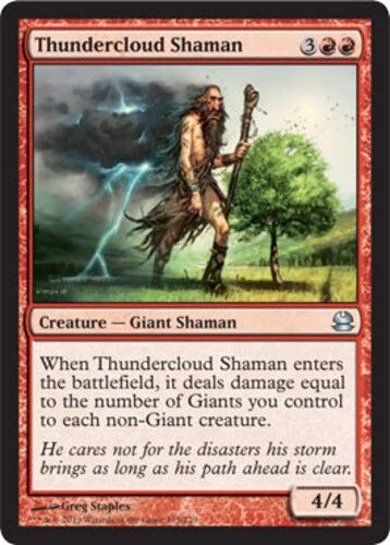 Modern Masters - Thundercloud Shaman - Foil - Image 1 of 1