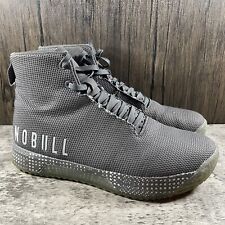 Nobull High Top Trainer Shoes Sneakers Arctic Grey Men’s Size 9.5