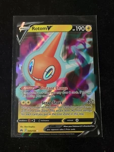 Rotom V - 045/159 Crown Zenith Ultra Rare Pokemon - NM/MINT - Picture 1 of 3