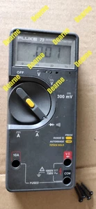 Fluke 73 Volt Meter Multimeter Leitungen Gehäuse manuell getestet - Bild 1 von 3