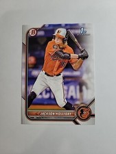 2022 Bowman Draft Jackson Holliday #BD-168 1st Paper Prospect Baltimore Orioles