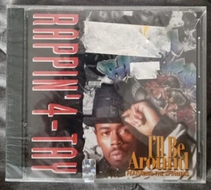 RAPPIN' 4-TAY - "I'LL BE AROUND" ('95 BRAND NEW 5 SONG MAXI-SINGLE) THE SPINNERS - Picture 1 of 2