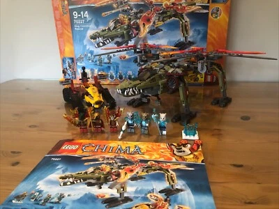 lego legends of chima King Crominus rescue (70227) fully complete - Image 1 of 4
