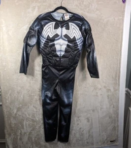 Venom Halloween Costume Large (10-12) Boys Rubies Marvel - No Mask - Picture 1 of 10