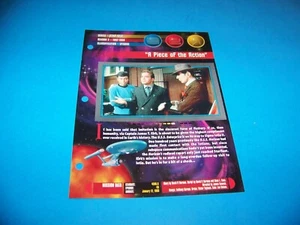Star Trek Season 2 "A Piece Of The Action" Star Trek Universe 1997 - Picture 1 of 2