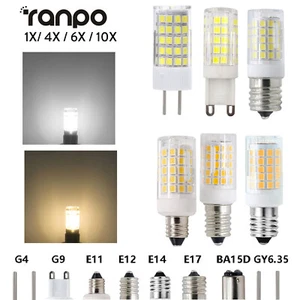 Led Ceramic Corn Lamp 7W A60 C37 220V 88Led Smd2835 No Flicker Warm/Cool White - Picture 1 of 24