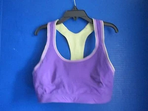 NEW BALANCE~Purple Racer Back WIRE FREE SPORTS BRA~Women's XS - Picture 1 of 3