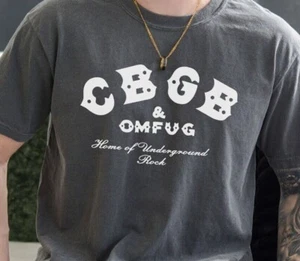 CBGB & OMFUG T-Shirt Underground Rock on Vintage Black Comfort Colors 1717 Tee - Bild 1 von 6