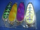 4 Sets Dodger 14Cm 31G Lake Trolling Towing Fishing Rainbow Trout Koi Fish Colle