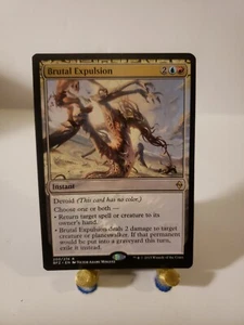 Brutal Expulsion MTG Magic Cards MP Battle for Zendikar (BFZ) RARE - Picture 1 of 2