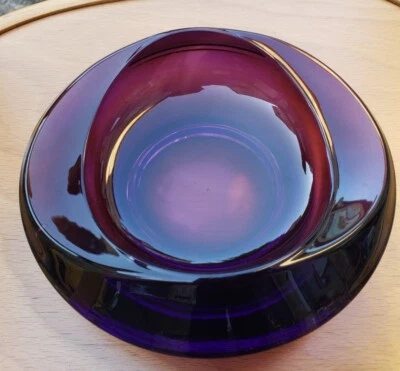 Vide Poche cendrier Verre Murano Violet - Photo 1/4